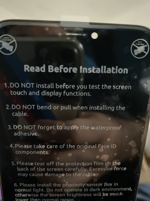 Ecrã de substituição (Display completo) para iPhone 12 series