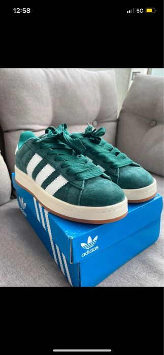 Zielone buty adidas campus rozmiar 39.5 stan nowy bez metki