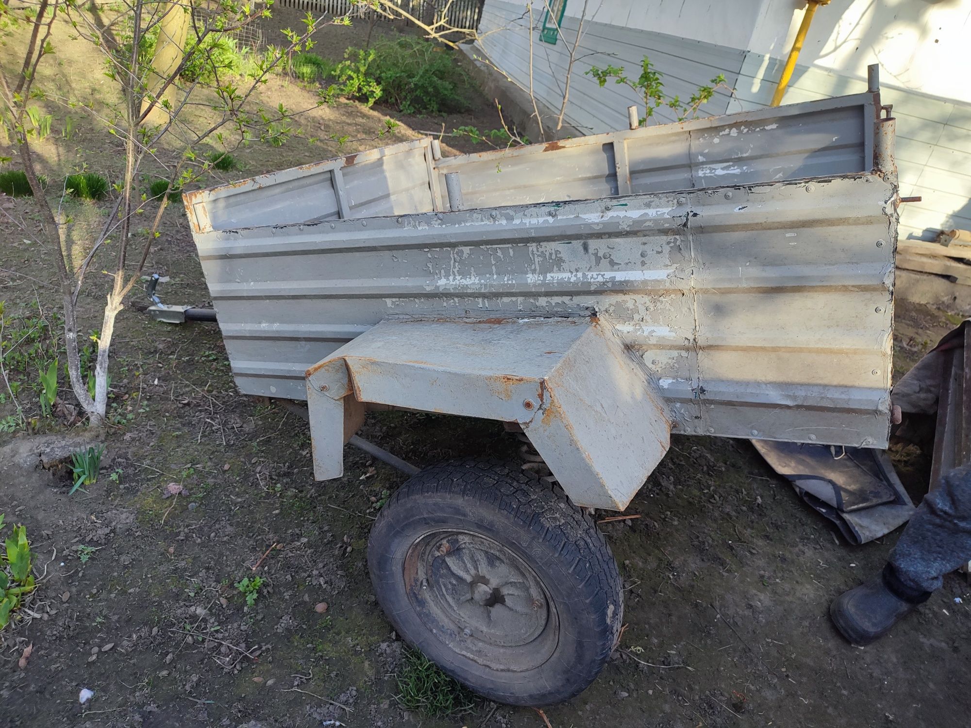 Нива 1985, робочий автомобіль, авто ссср, причеп, прицеп