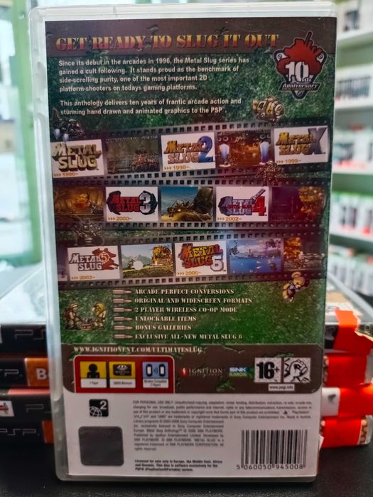 Metal Slug Anthology PSP SklepzGramiWWA