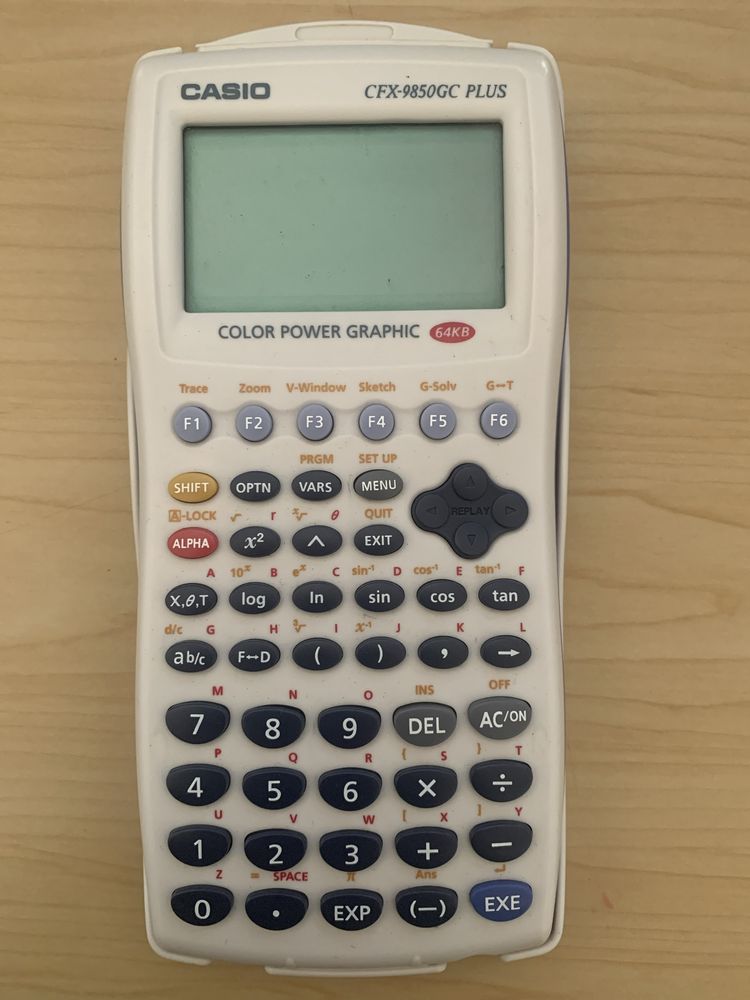 Maquina calculadora gráfica - Casio