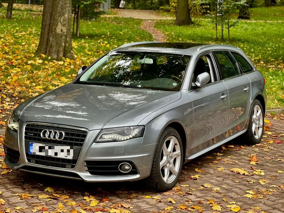 Audi A4 Avant 2.0 tdi 170KM quattro S Line Ledy Xenon Czujnki Navi