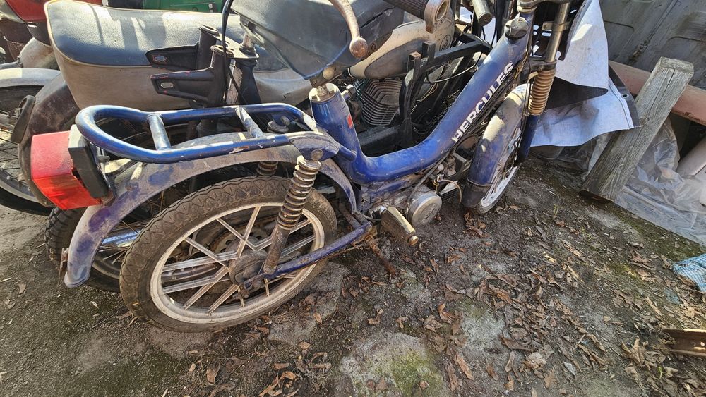 Motorower Hercules koła,silnik zamiana