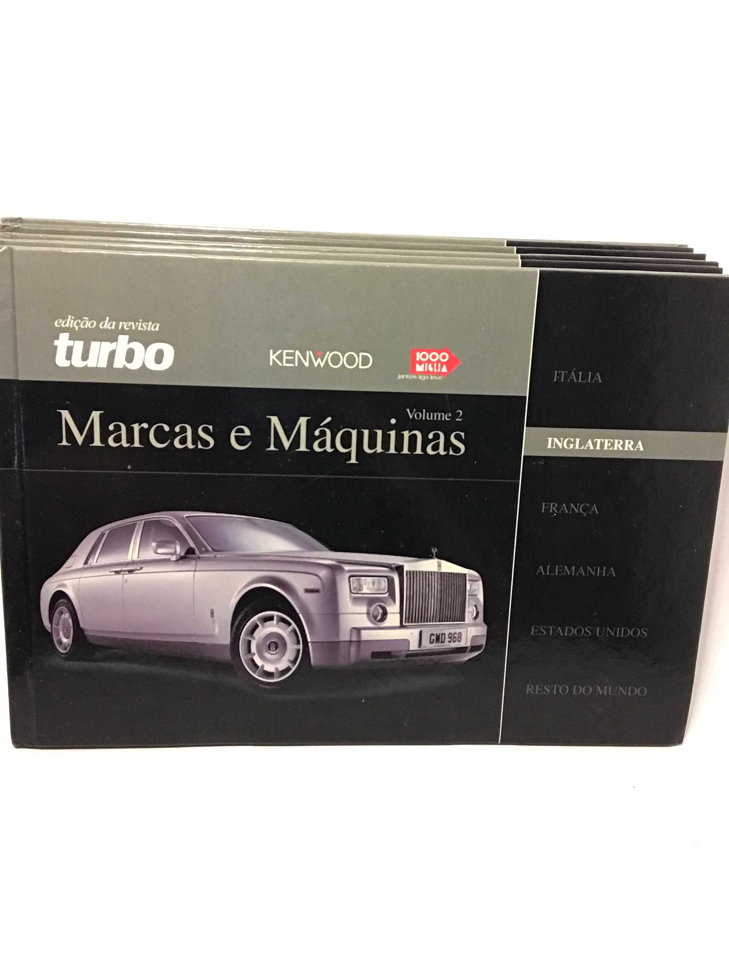 Marcas e Máquinas da edição da revista Turbo