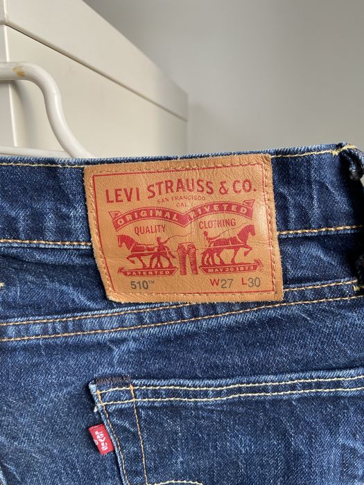 Levis spodnie jeansy 510