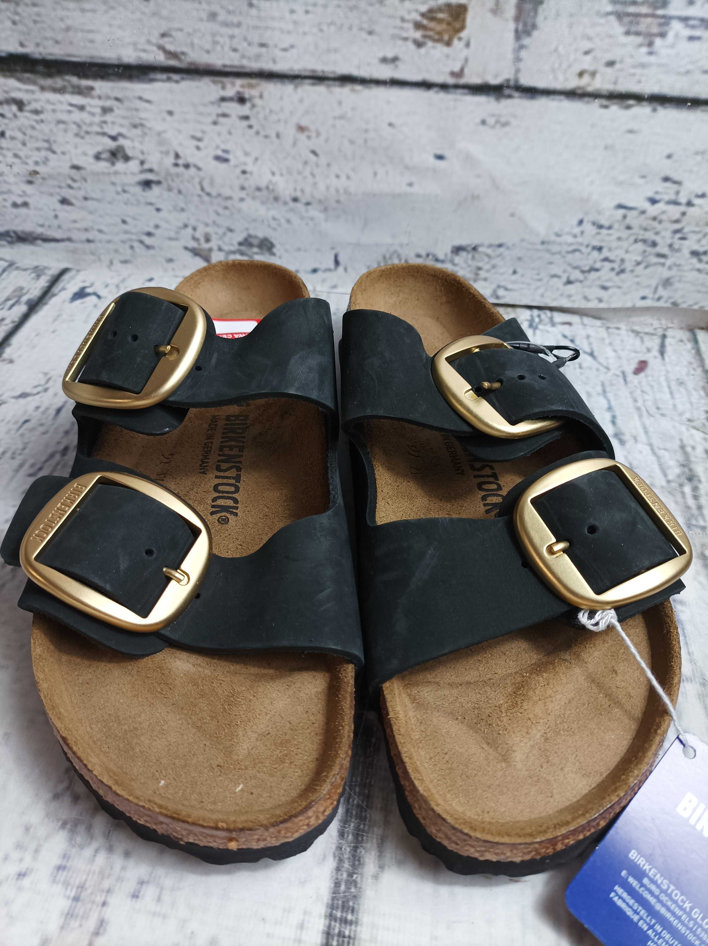 Klapki skórzane Birkenstock r. 42 (K611)