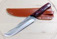 Кованый нож ручной работы для мяса нож для разделки и нарезки с чехлом