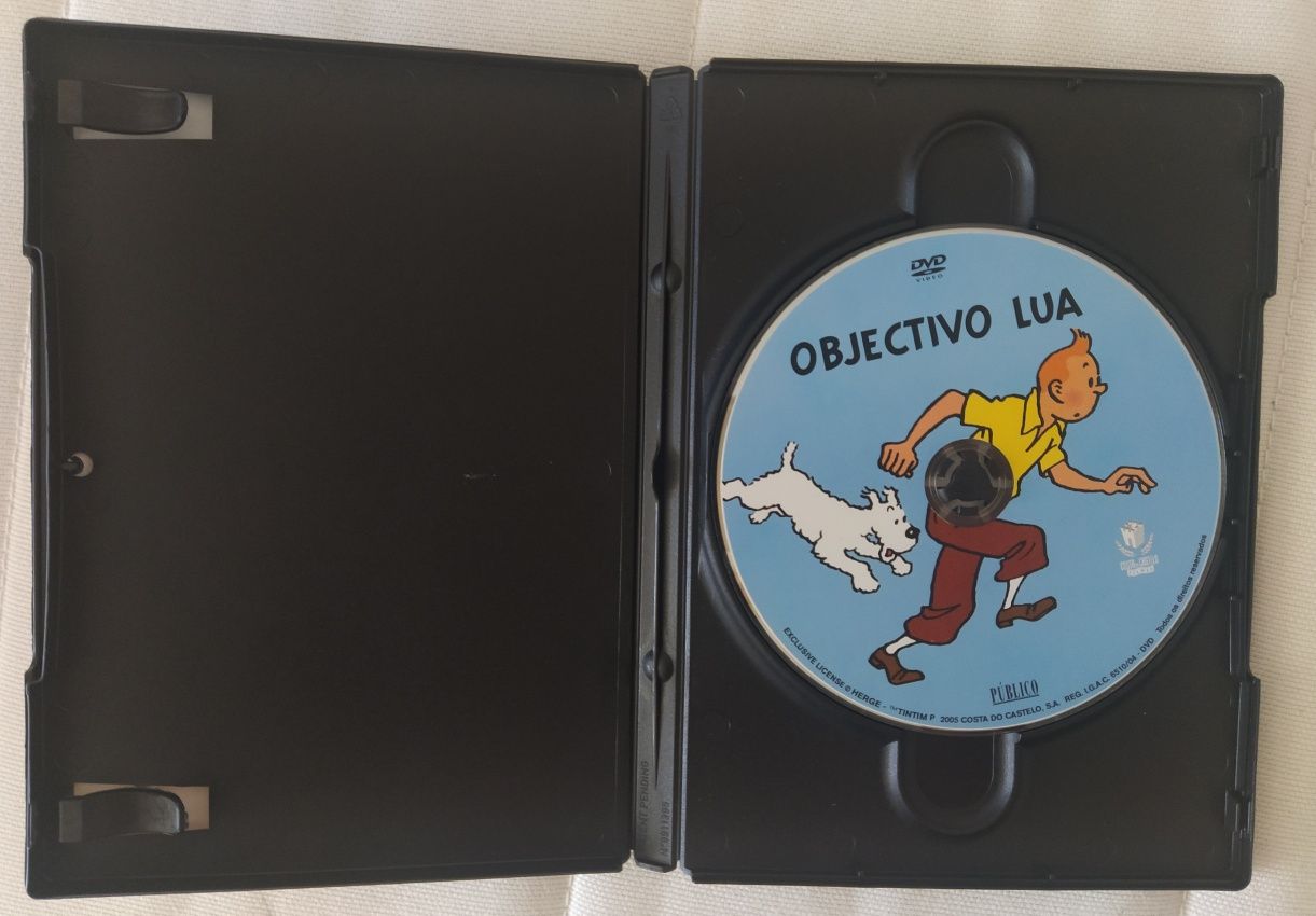 DVD - As aventuras de Tintim, Objectivo Lua