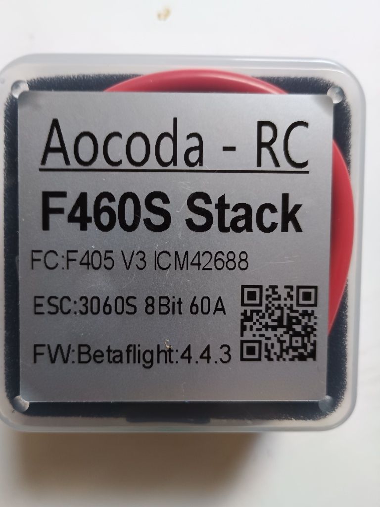 Aocoda RC F460S Stack V3 ICM42688 ESC 3060s 60A