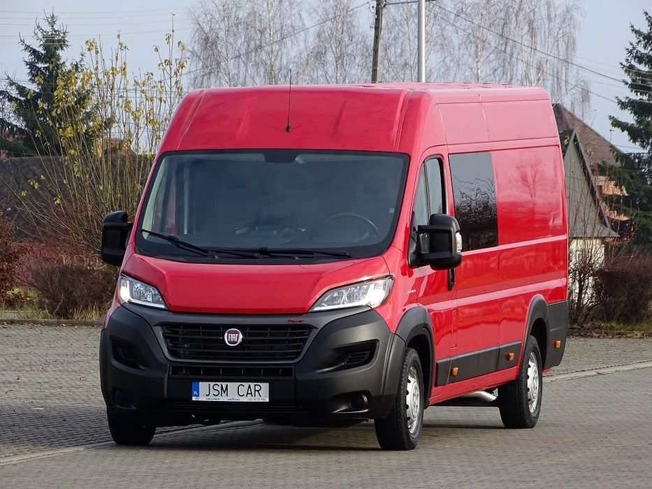 Fiat Ducato 2.3 160 Km POWER L4H2 Brygadówka DOKA 6 Osób, UNIKAT!! JAK NOWY!! SALON PL!!  Fiat Ducato 2.3 160 Km POWER L4H2 Brygadówka DOKA 6 Osób, UNIKAT!!