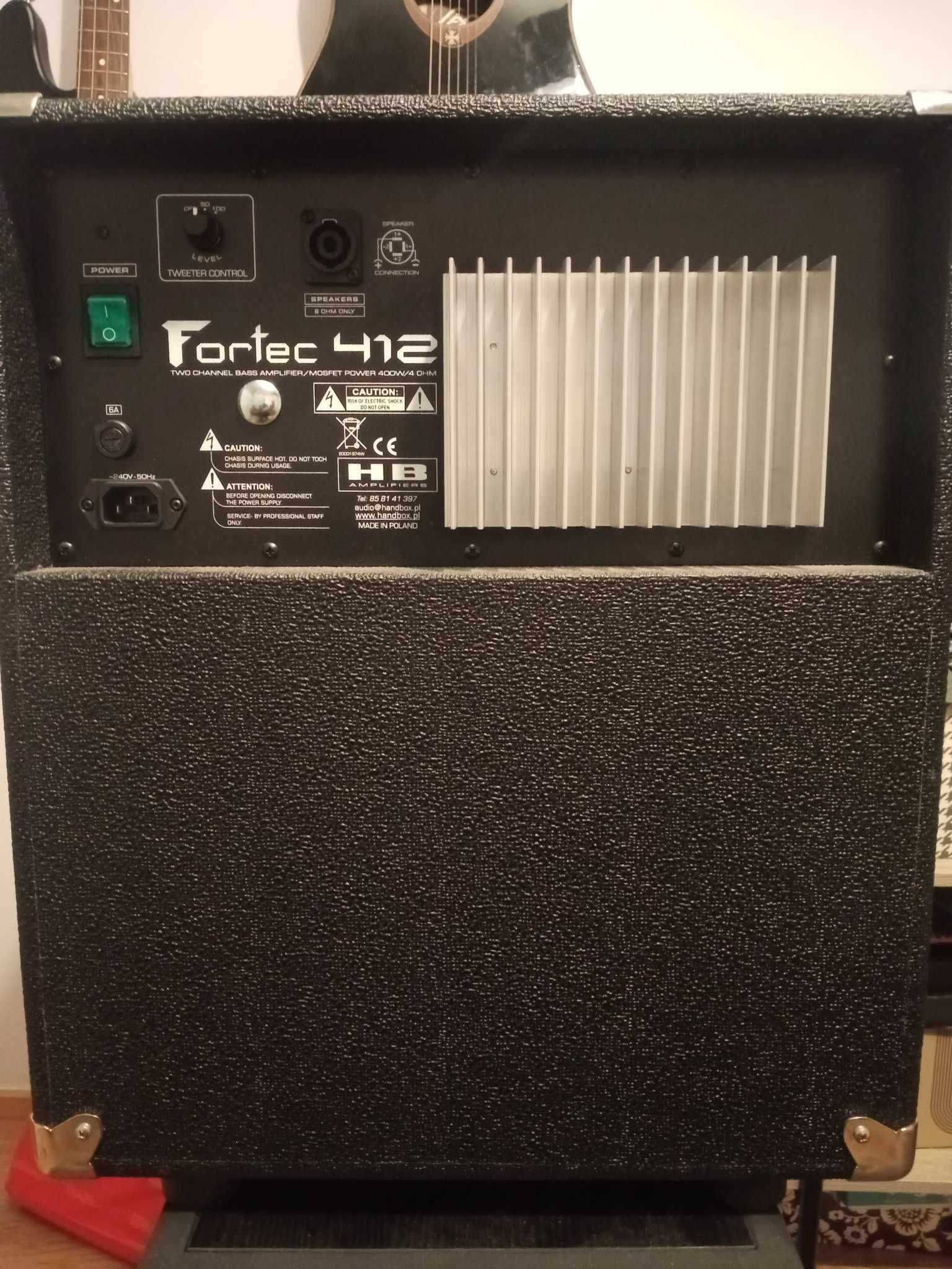 Wzmacniacz basowy typu combo HendBox FORTEC 412