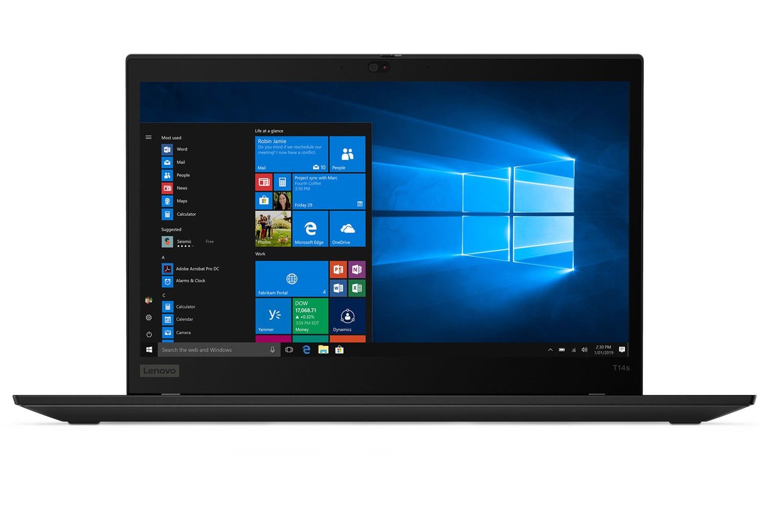 Laptop Lenovo ThinkPad T14s Gen 1 Core i7-10510U 16/512GB SSD W11P