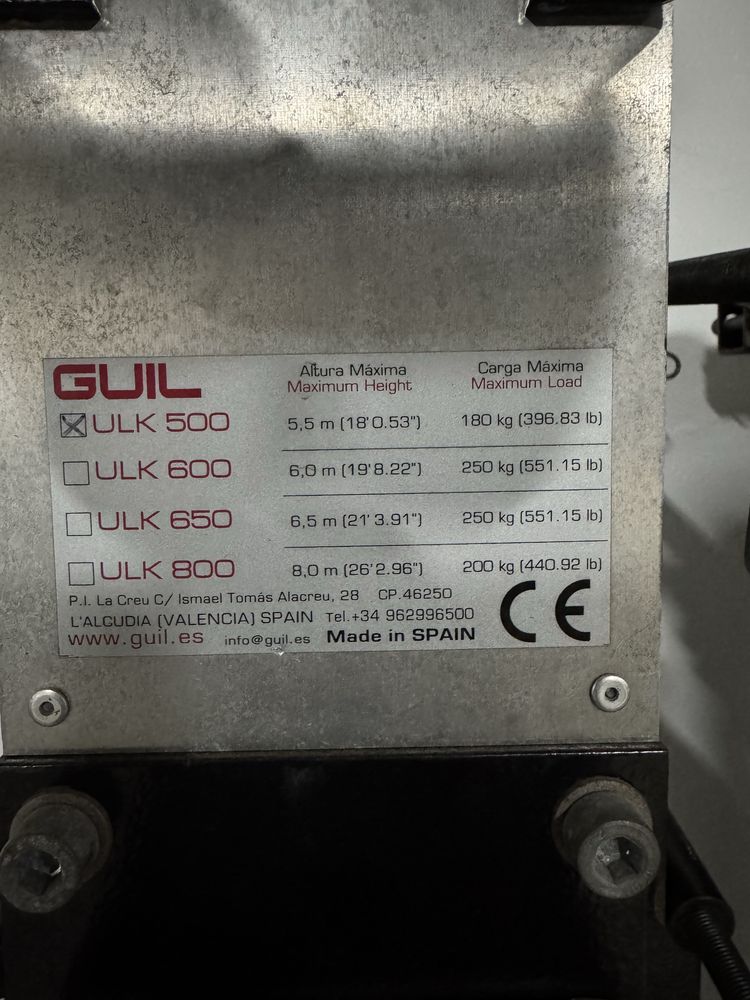 Genie guil, elevador truss