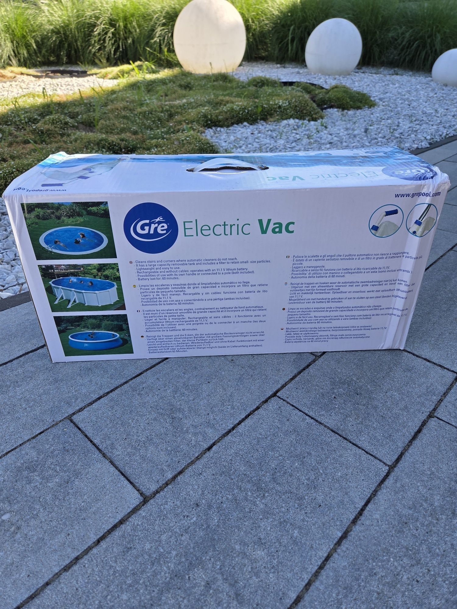 Odkurzacz basenowy  akumulatorowy GRE vcb10