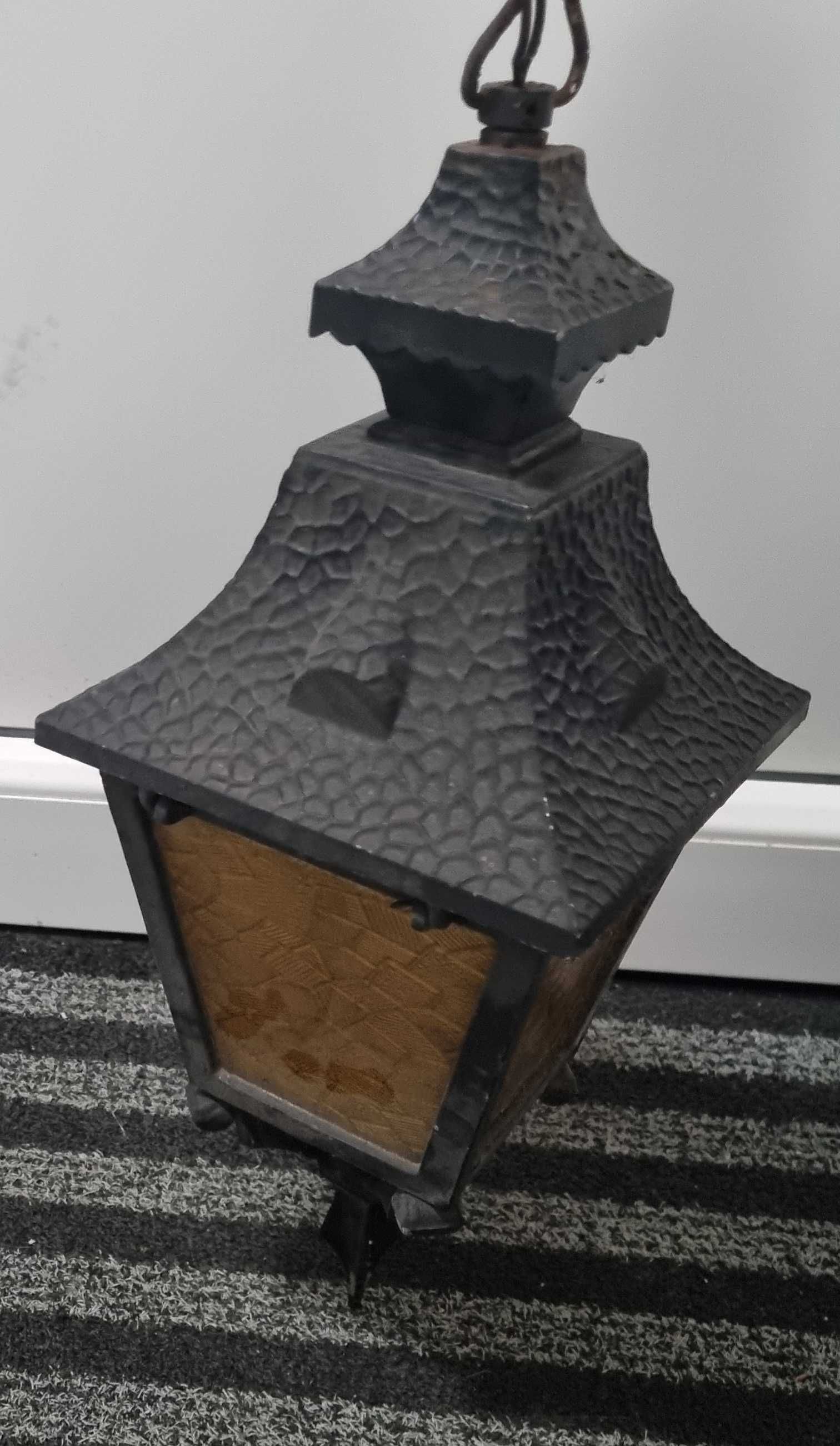 Lampa zewnetrzna żeliwna vintage