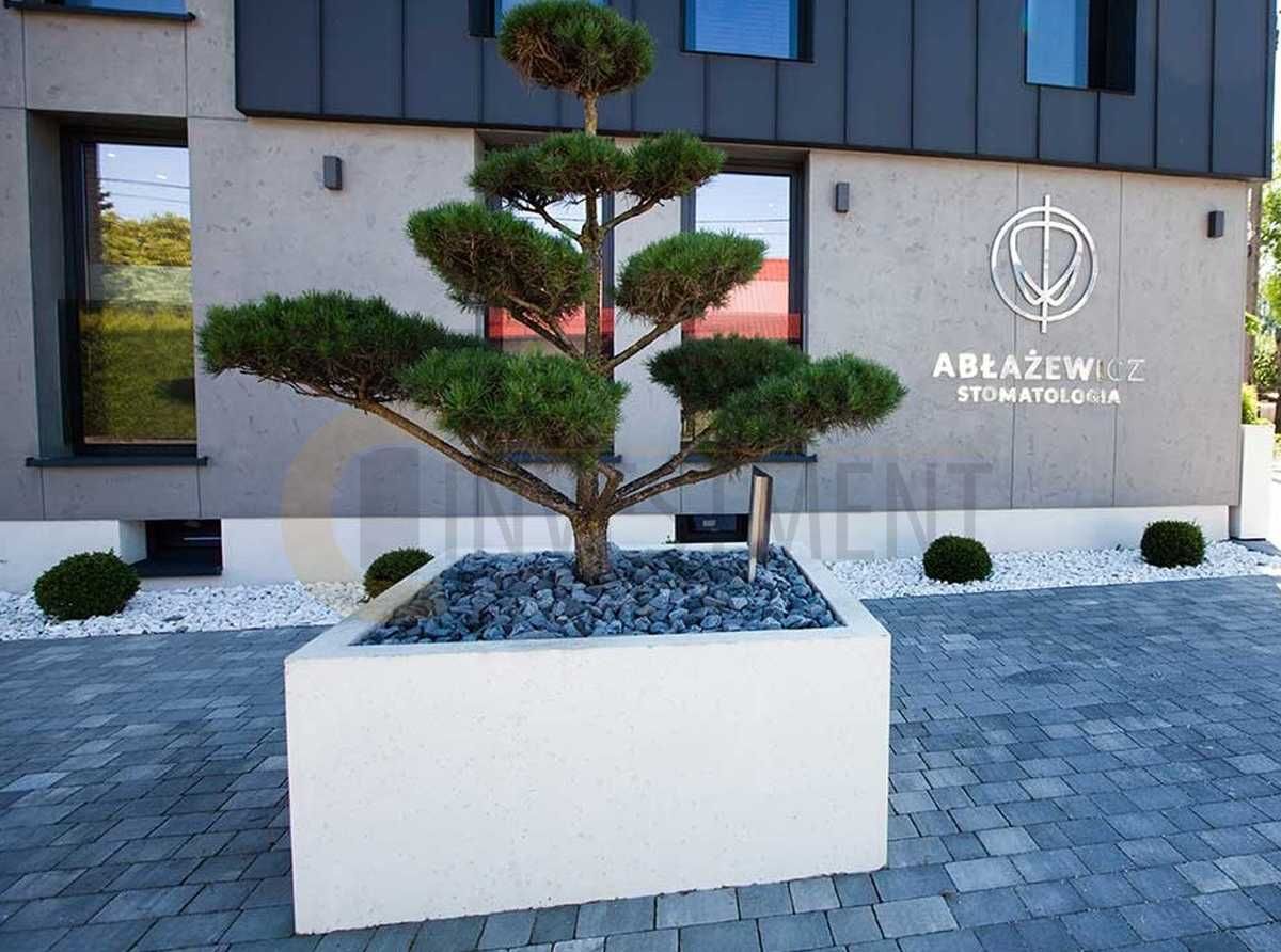 Donice betonowe ogrodowe z betonu architektonicznego  DUŻY WYBÓR DONIC