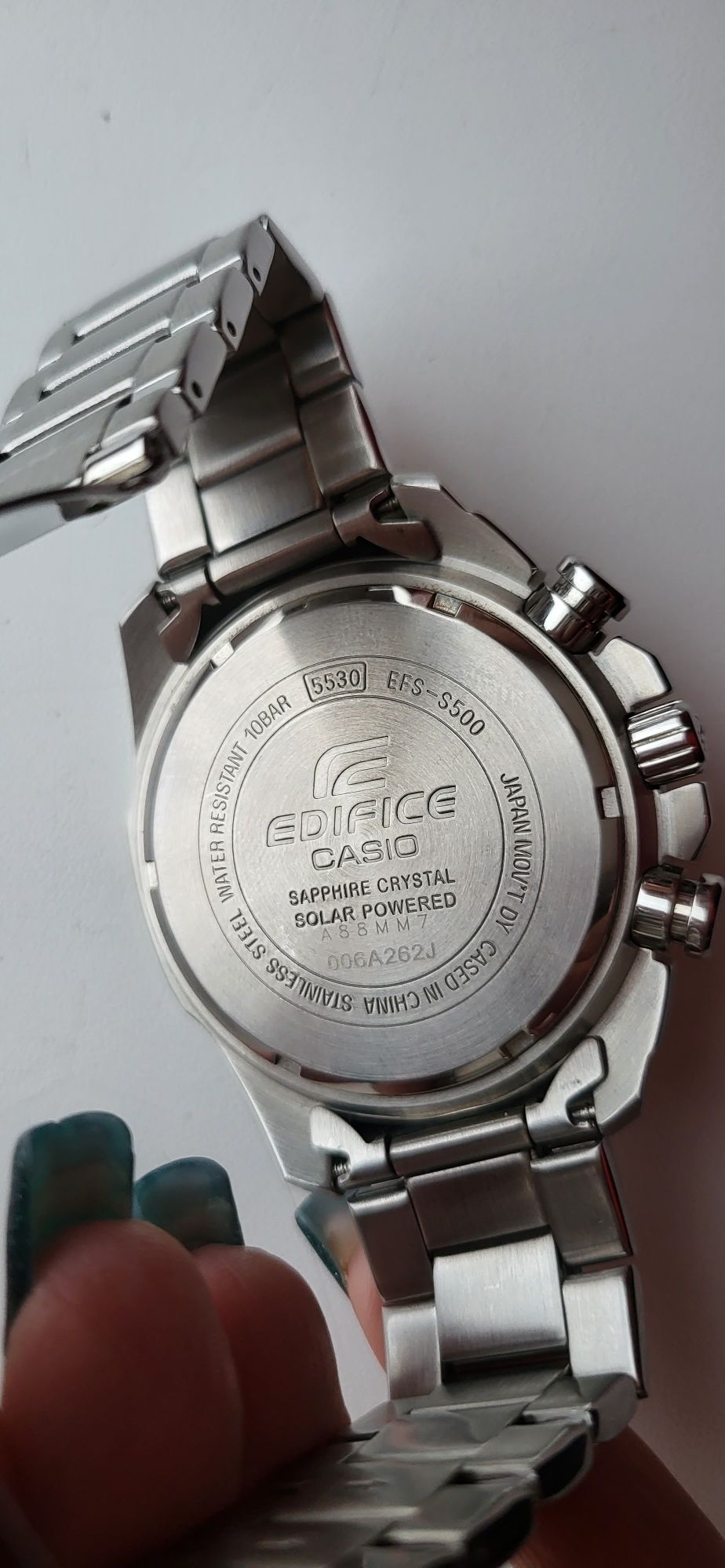 Casio edifice Sun powered efs-s500