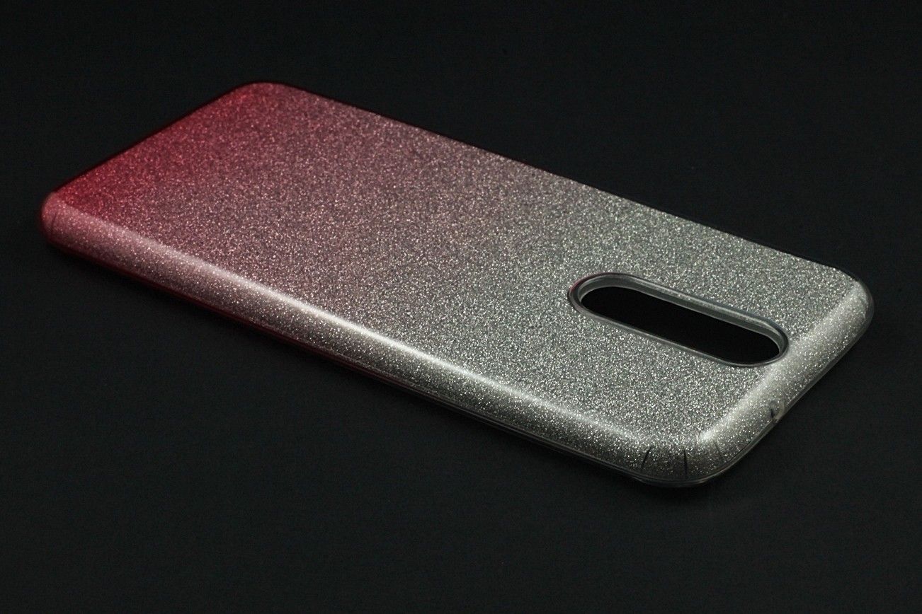 Etui SHINING Huawei Mate 10 Lite Transparent / Różowy