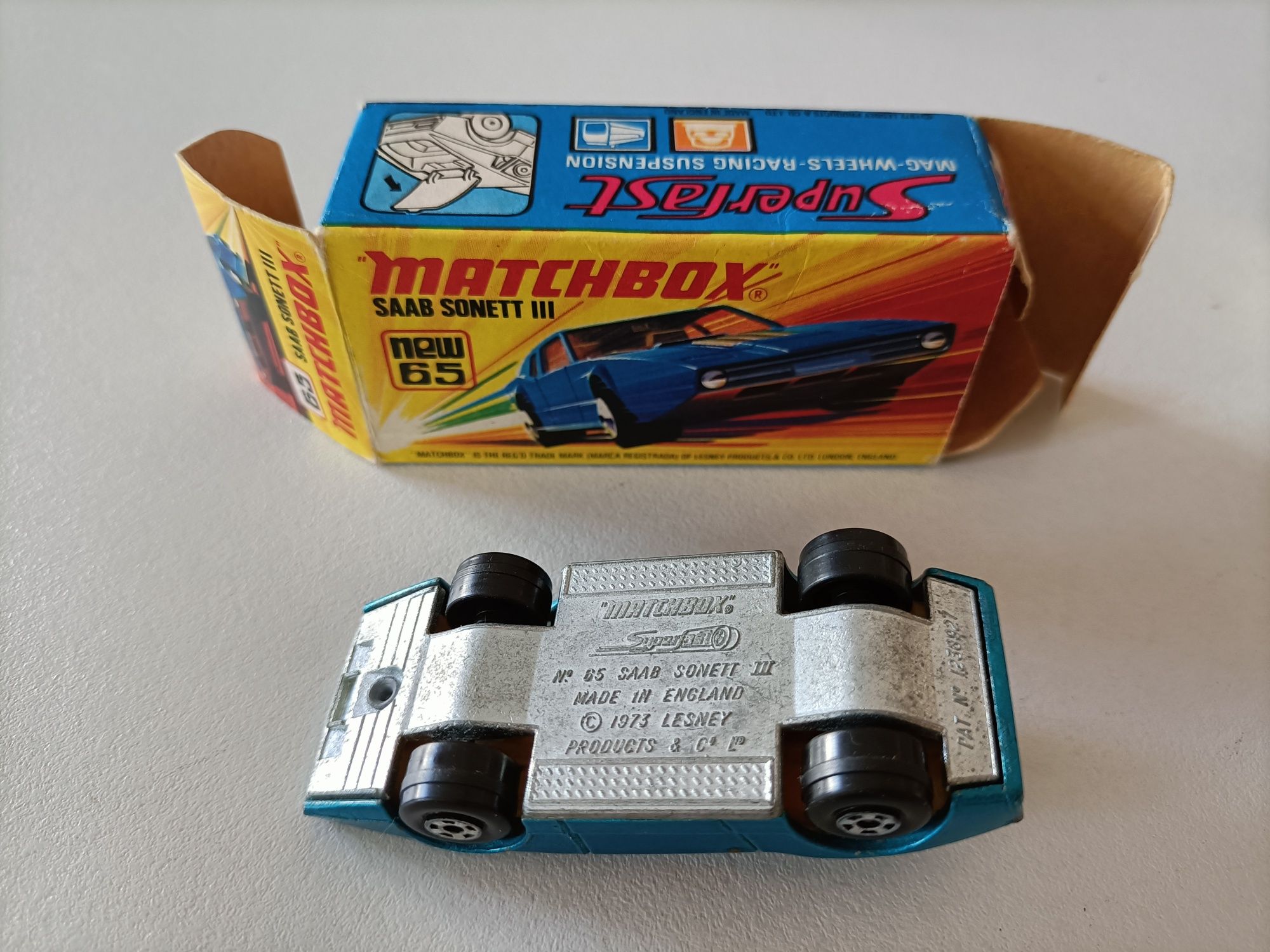 Matchbox, Saab Sonett III, Superfast, n° 65 de 1973