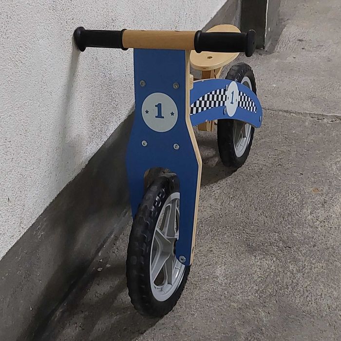 Bicicleta de Equilíbrio de Madeira