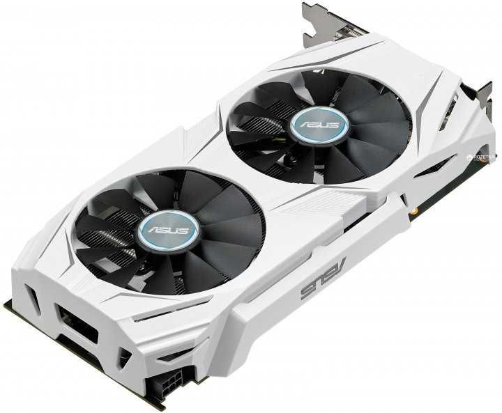 Біла! Asus Dual GTX 1060 6GB Ігрова відеокарта для пк ТехноБро