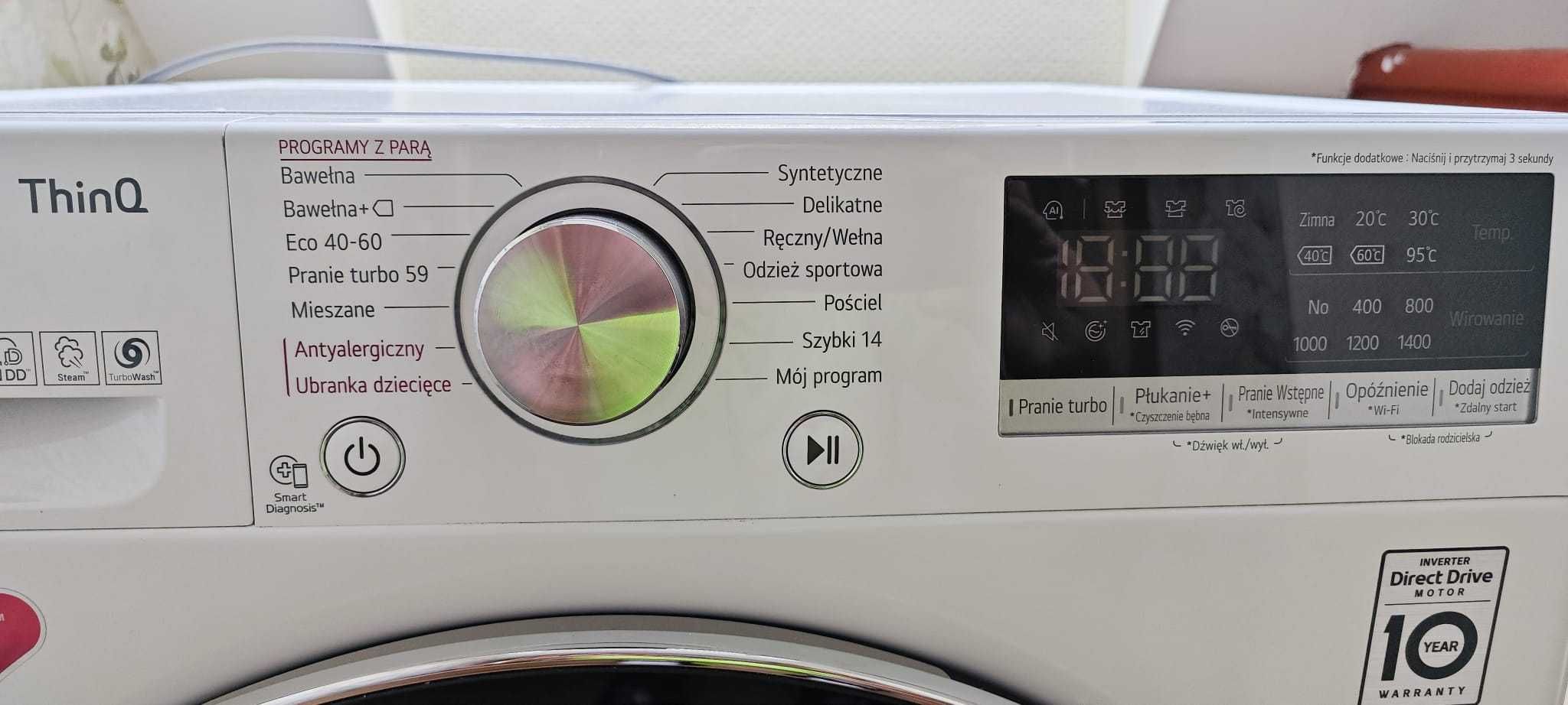 Sprzedam pralkę LG piecioletnia