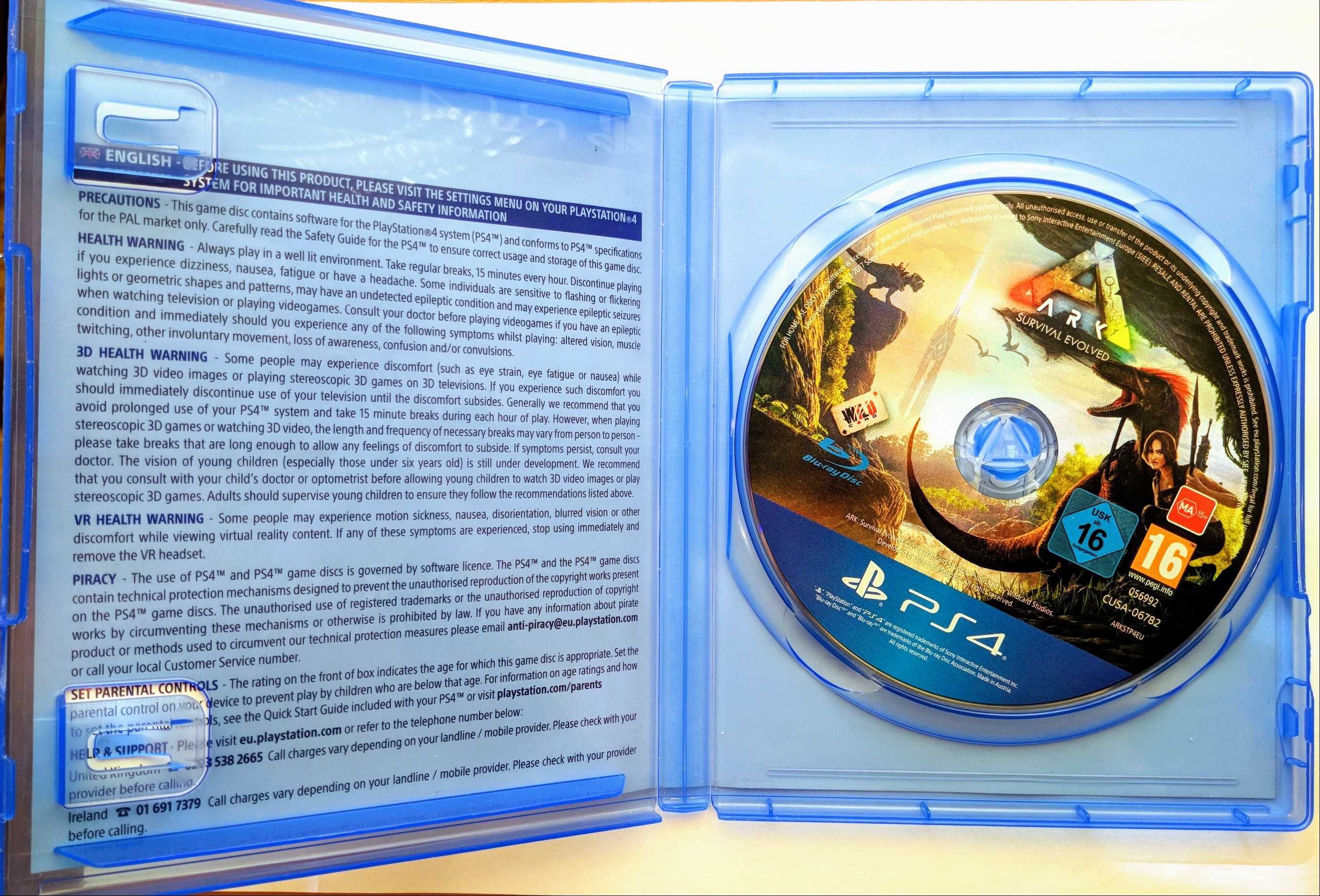 ARK Survival Evolved PS4 playstation диск