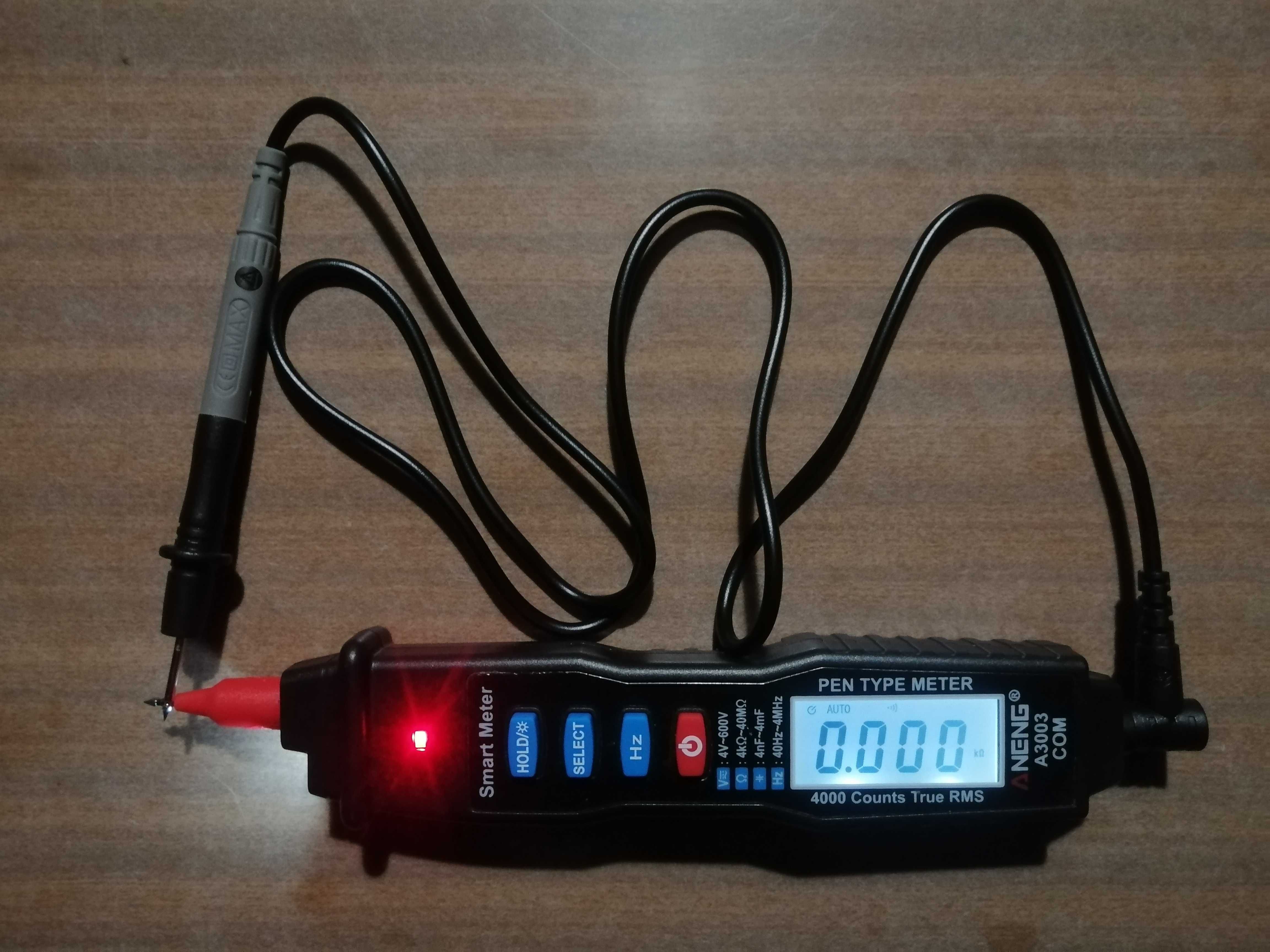 Мультиметр тестер індикатор продзвонка ANENG A3003 у формі ручки