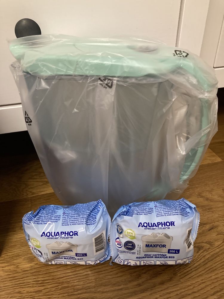 AQUAPHOR Jasper Dzbanek Filtrujacy PLUS 2 WKŁADY