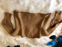 camisola beje zara tamanho s