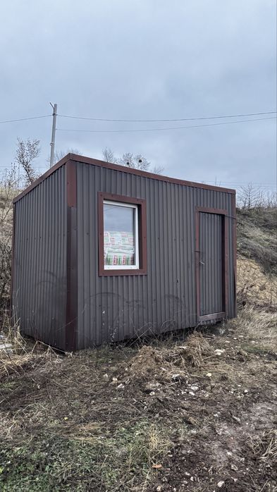 Мобільний будиночок/ побутівка 2,2х4м, утеплена, для охорони/робітникі