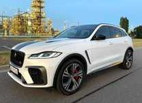 Jaguar F-Pace SVR 550KM MY21-> Polski Salon 1Właściciel ŚwieżySerwisASO FV23%
