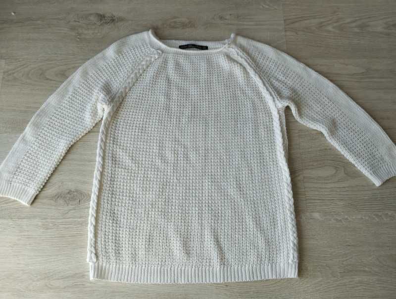 Sweter ażurowy Zara