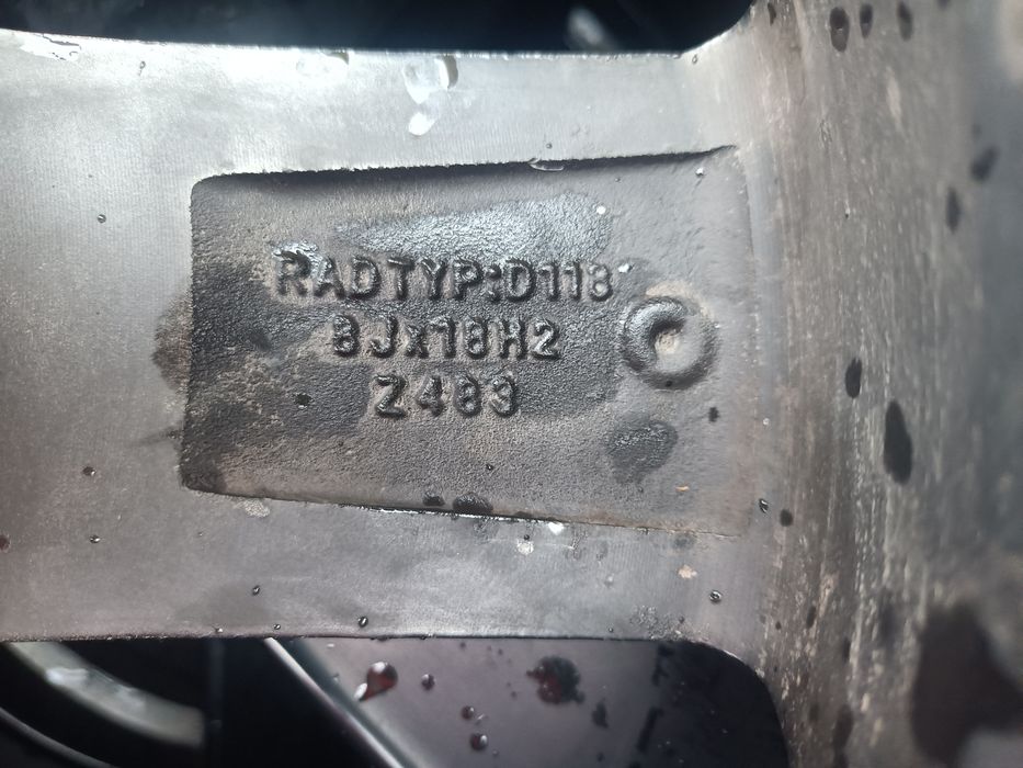 4 Alufelgi 18 "/ 5*110 / 8Jx18H2 / ET43/