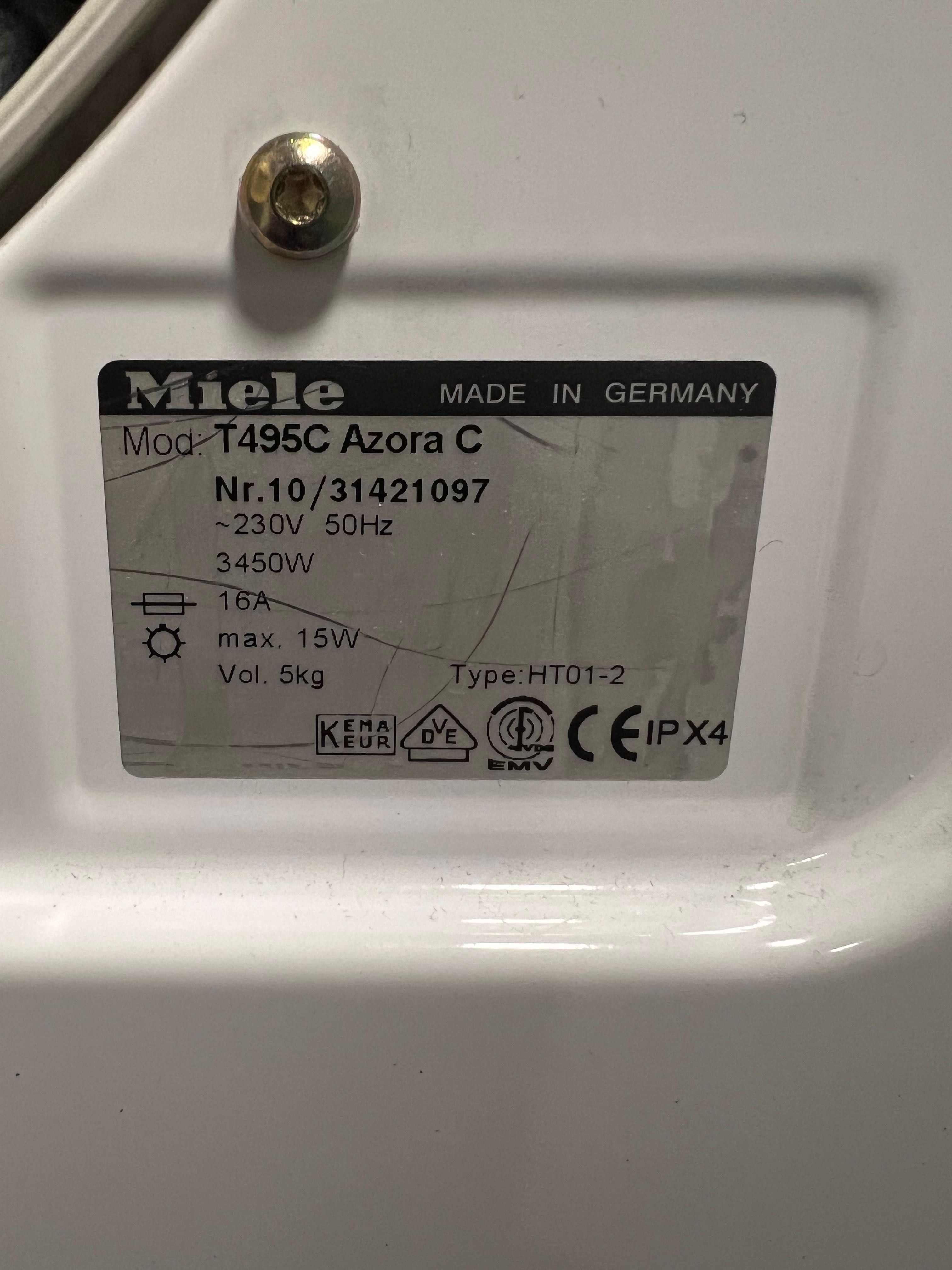 Сушка, сушильна машина, Miele (Німеччина)