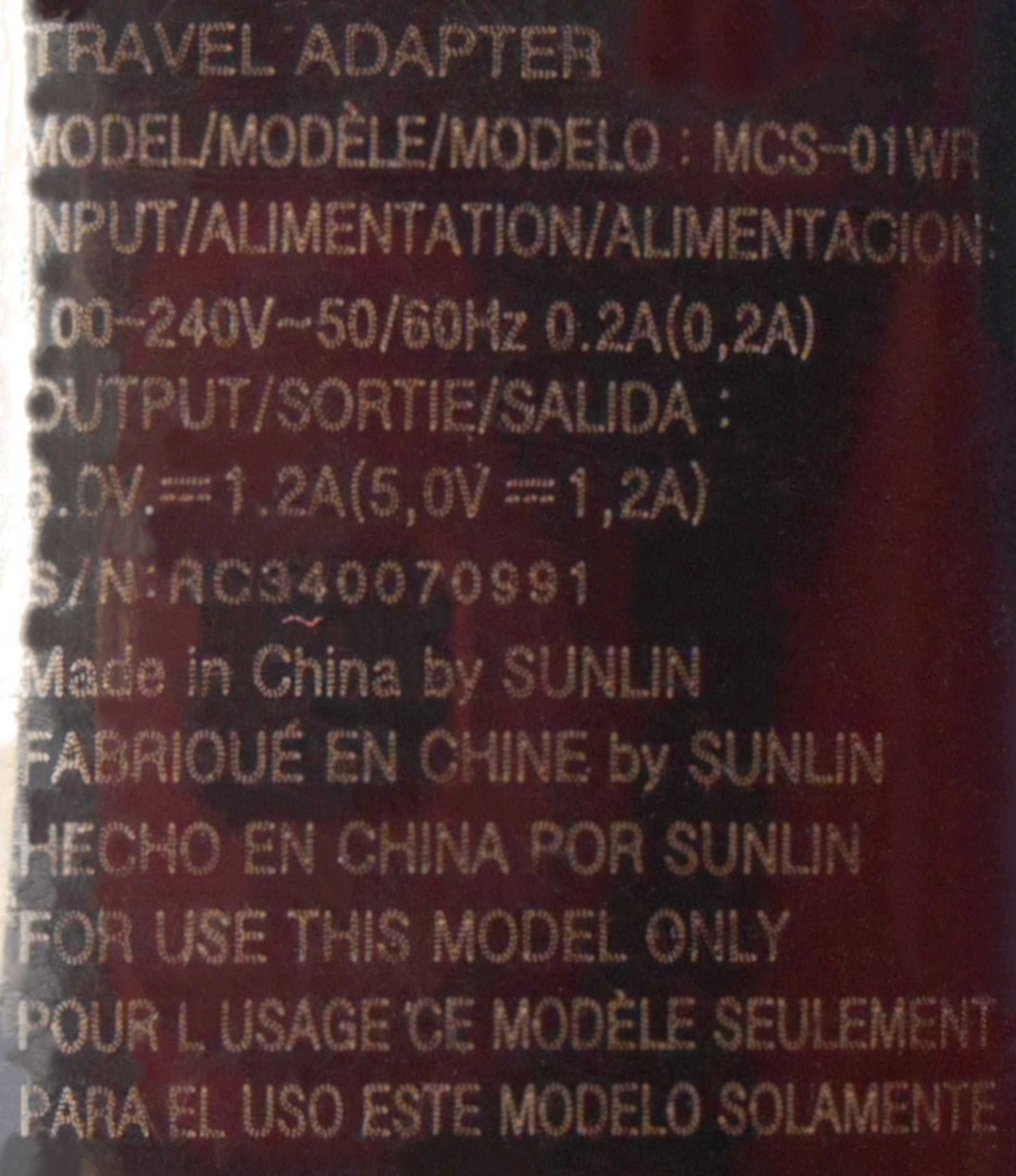 Зарядка LG MCS-01 з кабелем micro USB зарядний пристрій зарядное