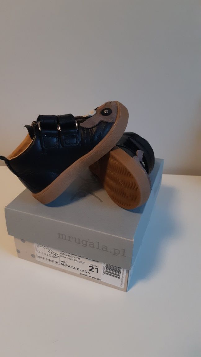 Buty chłopięce Mrugała Alpaca Black rozmiar 21