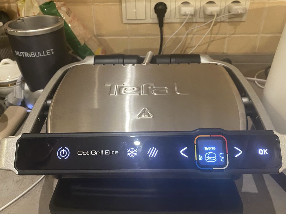 Електрогриль Tefal OptiGrill Elite