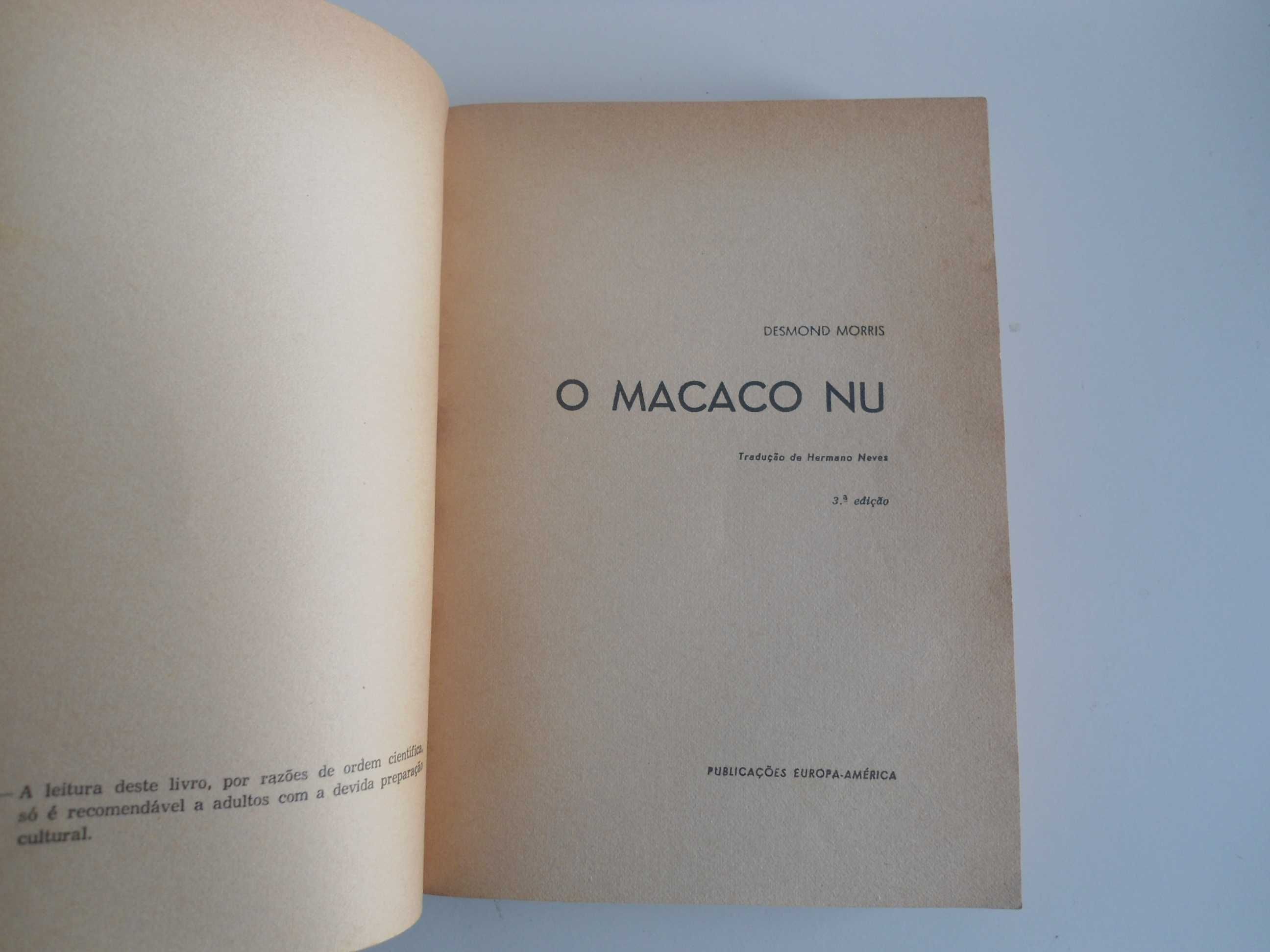 O Macaco Nú de Desmond Morris