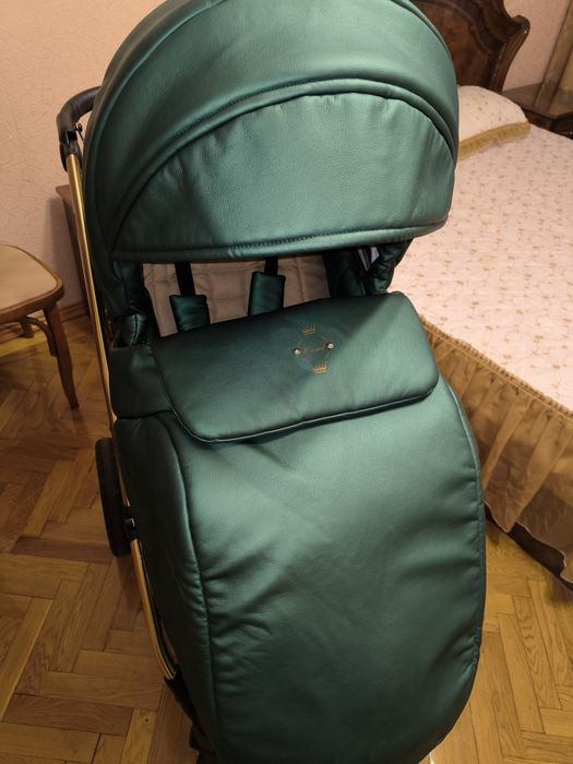 Шикарна дитяча коляска 2 в 1
