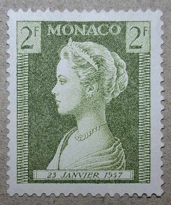 Stare znaczki Monaco 1957 - 1984