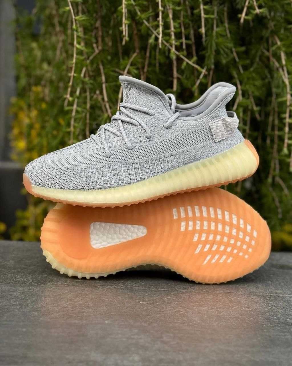 Чоловічі кросівки Stilli літні (41–45) Yeezy Boost 350 темно-сірі