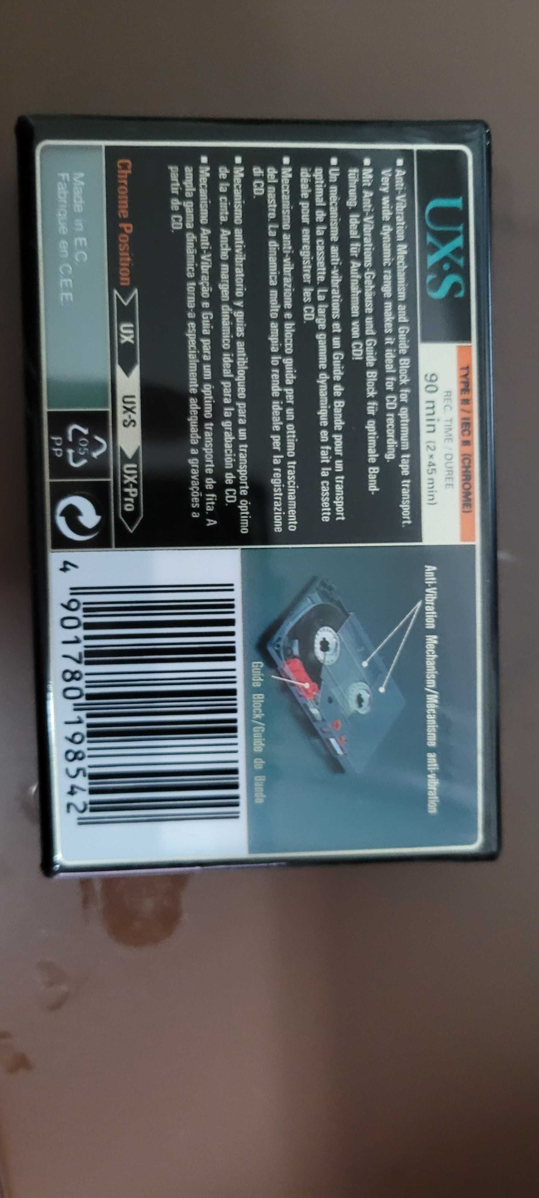 Vendo cassettes áudio diversas marcas