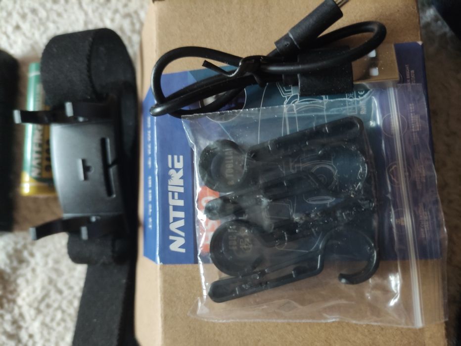 Фонарь Wukkos WK03. Налобный фонарь Natfire Hs50.