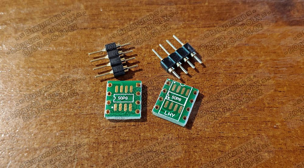 Высококачественный SOIC8\TO-99-8 to DIP8 переходник для ОУ в ЦАП(DAC)