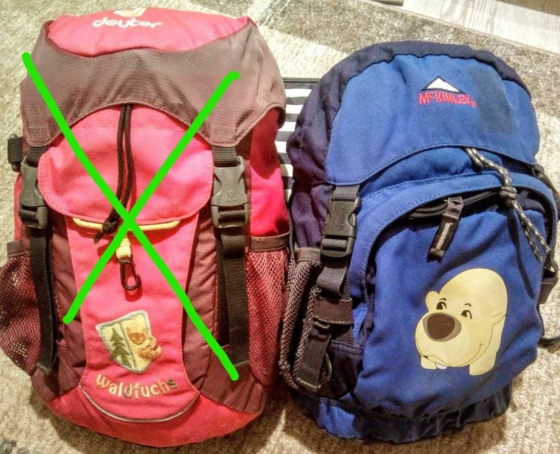 рюкзаки сумки дитячі McKinley Deuter Tatonka Salewa