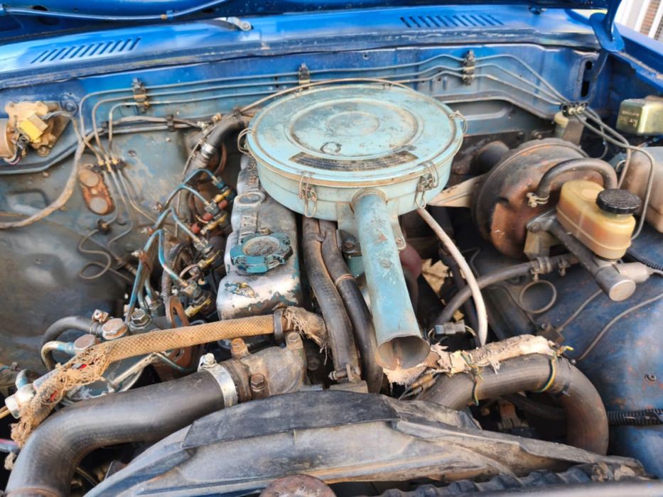 Datsun 720 ainda na rodagem