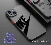 Capa Anti-choque Nike P/ iPhone 12 / 13 / 14 / 14 Pró Max