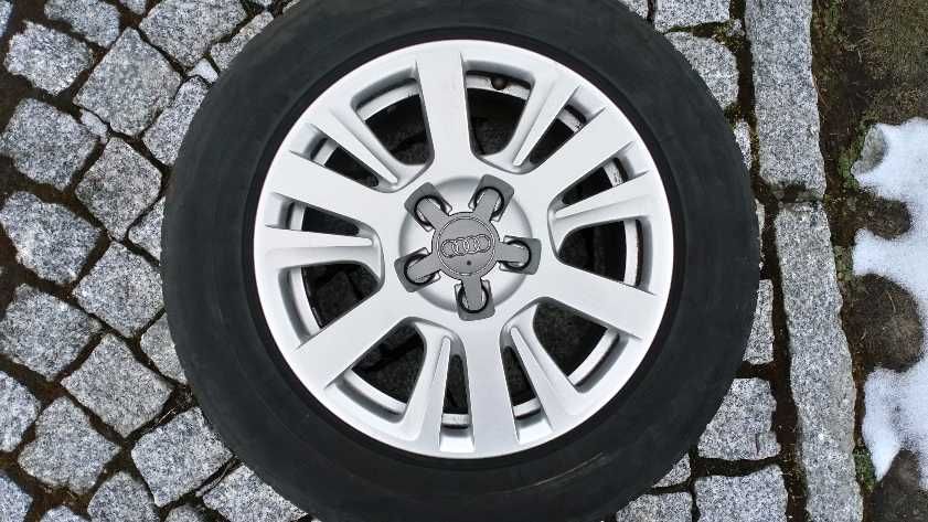 Koła felgi alufelgi 16" 5x112 oryginał Audi, VW  z oponami