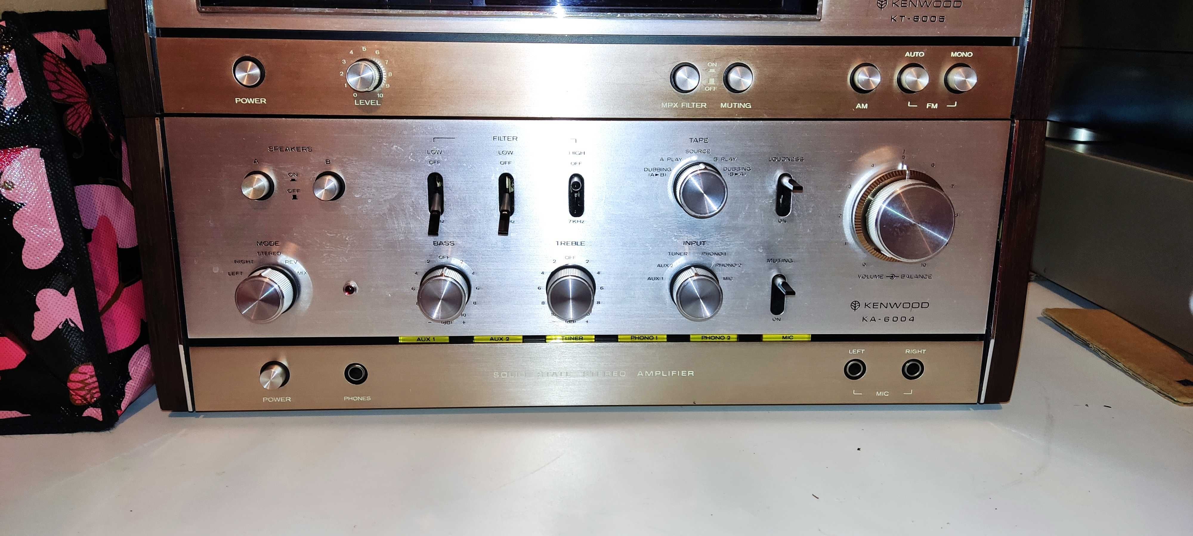 Kenwood KA-6004, KT-6005 Zestaw
